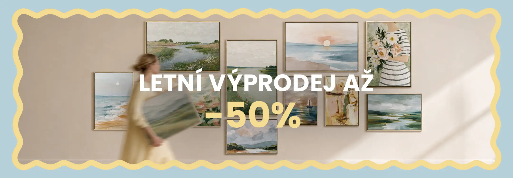 Summer sale on paintings, wall murals and room dividers Summer sale on paintings, wall murals and room dividers