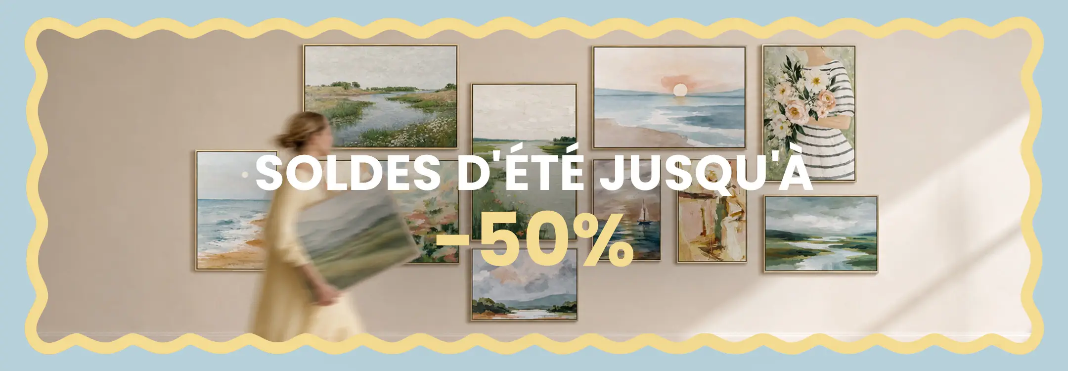 Summer sale on paintings, wall murals and room dividers Summer sale on paintings, wall murals and room dividers