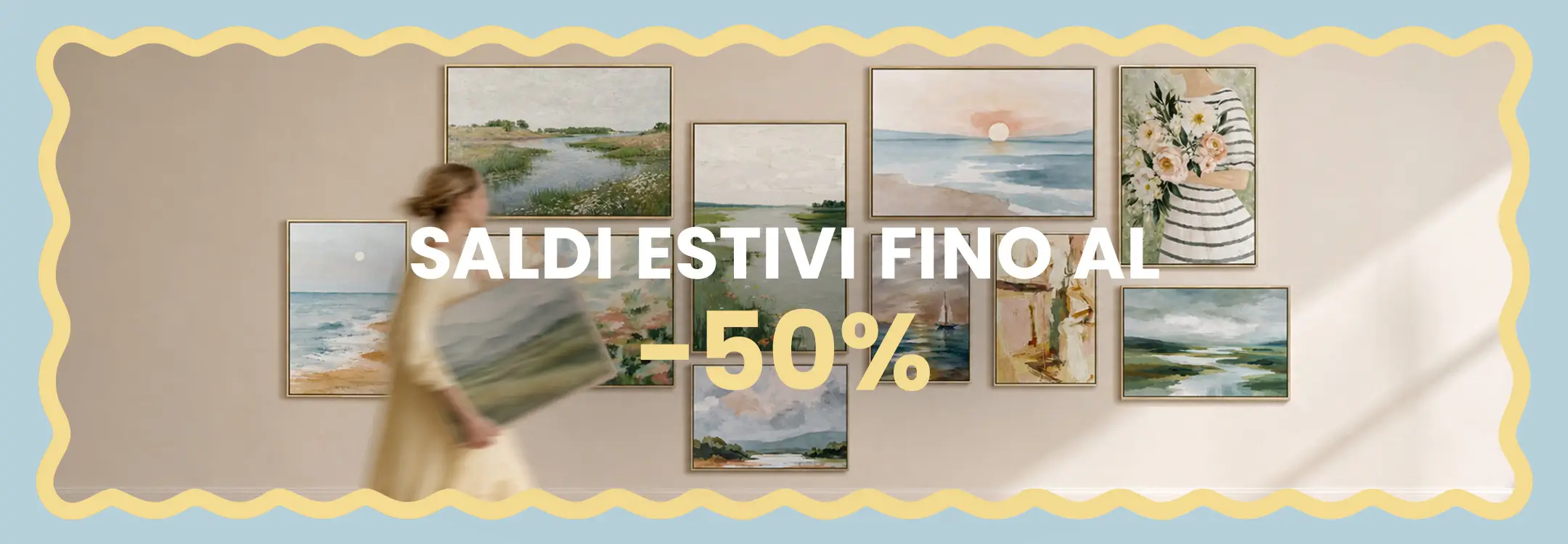 Summer sale on paintings, wall murals and room dividers Summer sale on paintings, wall murals and room dividers