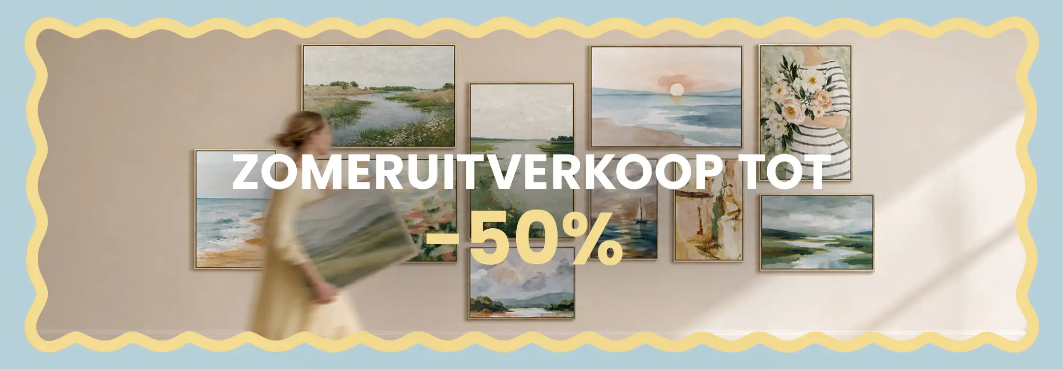 Summer sale on paintings, wall murals and room dividers Summer sale on paintings, wall murals and room dividers