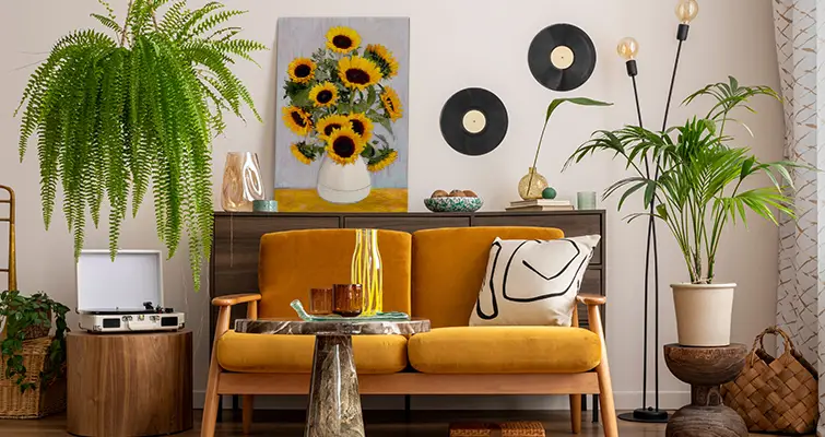 vintage style interior
